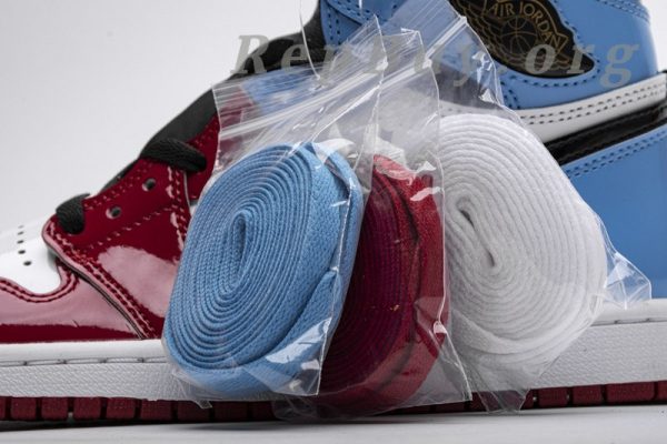 Top Version Air Jordan 1 Retro High Fearless UNC Chicago CK5666-100 - 图片 18