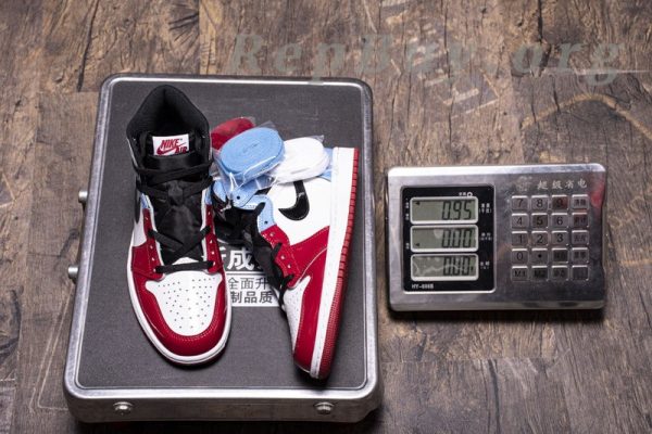 Top Version Air Jordan 1 Retro High Fearless UNC Chicago CK5666-100 - 图片 19