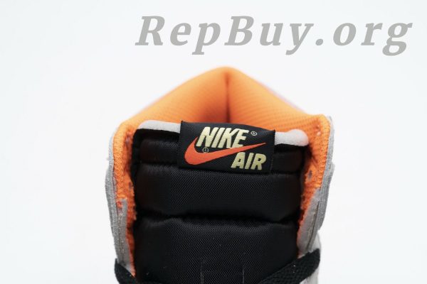 Top Version Air Jordan 1 Retro High Neutral Grey Hyper Crimson 555088-018 - 图片 13