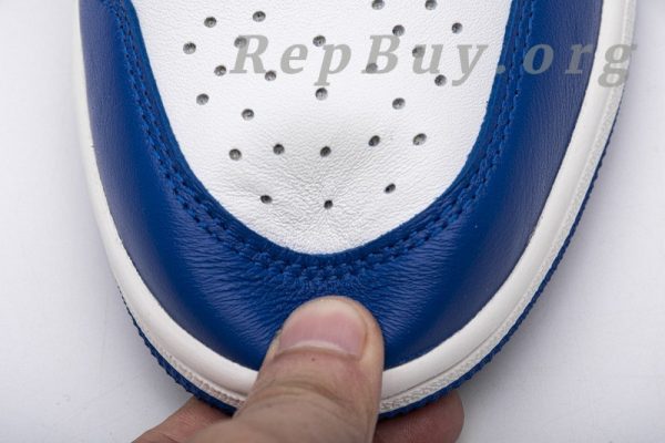 Top Version Air Jordan 1 Retro High Game Royal 555088-403 - 图片 7