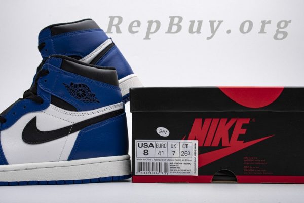 Top Version Air Jordan 1 Retro High Game Royal 555088-403 - 图片 21