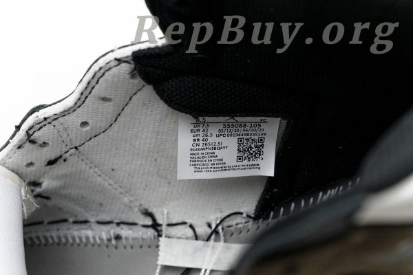 Top Version Air Jordan 1 Retro High Dark Mocha 555088-105 - 图片 19