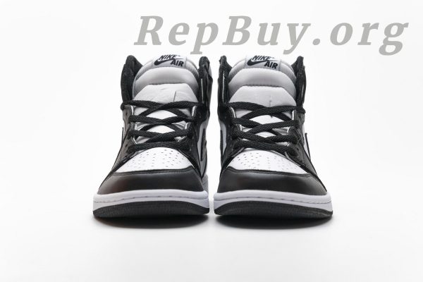 Top Version Jordan 1 Retro Black White (2014) 555088-010 - 图片 6
