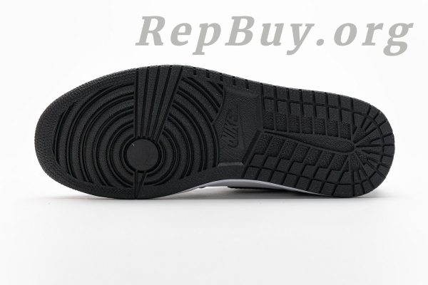 Top Version Jordan 1 Retro Black White (2014) 555088-010 - 图片 15