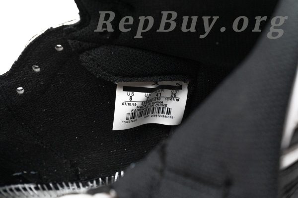 Top Version Jordan 1 Retro Black White (2014) 555088-010 - 图片 16