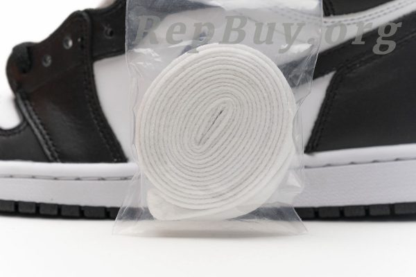 Top Version Jordan 1 Retro Black White (2014) 555088-010 - 图片 22