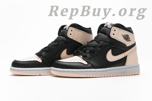 Top Version Air Jordan 1 Retro High Black Crimson Tint 555088-081 - 图片 2