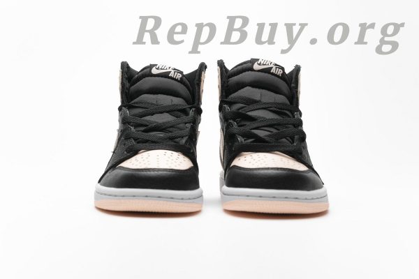 Top Version Air Jordan 1 Retro High Black Crimson Tint 555088-081 - 图片 4