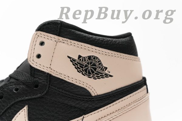 Top Version Air Jordan 1 Retro High Black Crimson Tint 555088-081 - 图片 7