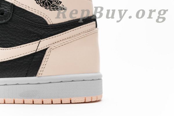 Top Version Air Jordan 1 Retro High Black Crimson Tint 555088-081 - 图片 6