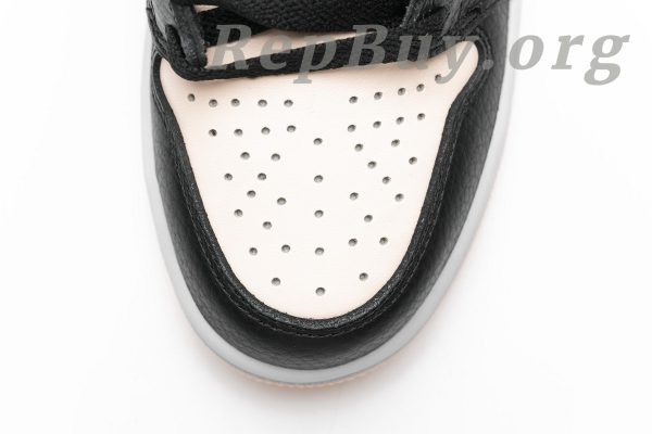 Top Version Air Jordan 1 Retro High Black Crimson Tint 555088-081 - 图片 12
