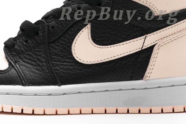 Top Version Air Jordan 1 Retro High Black Crimson Tint 555088-081 - 图片 8