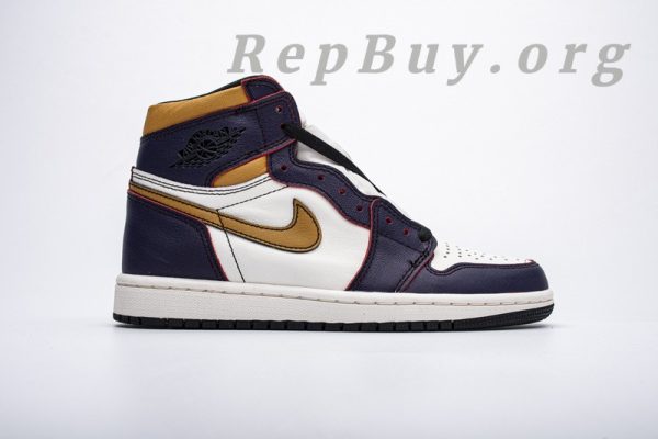 Top Version Air Jordan 1 Retro High OG Defiant SB LA to Chicago CD6578-507 - 图片 3