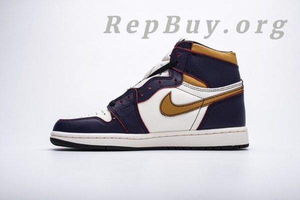 Top Version Air Jordan 1 Retro High OG Defiant SB LA to Chicago CD6578-507 - 图片 2