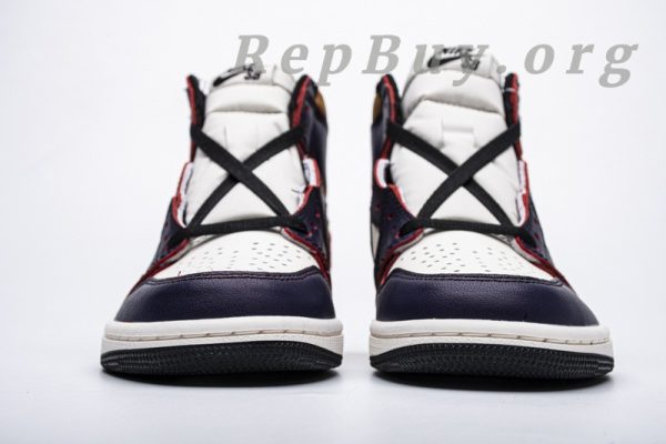 Top Version Air Jordan 1 Retro High OG Defiant SB LA to Chicago CD6578-507 - 图片 5