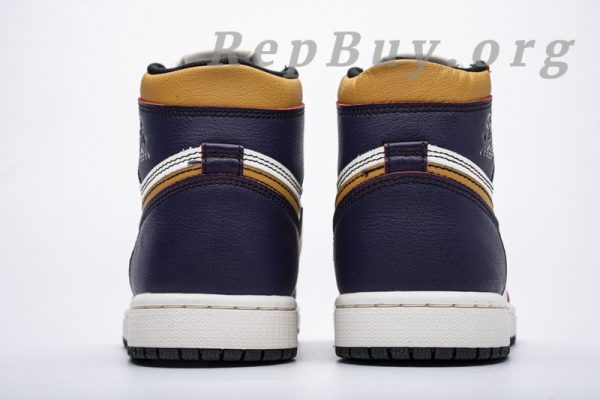 Top Version Air Jordan 1 Retro High OG Defiant SB LA to Chicago CD6578-507 - 图片 6