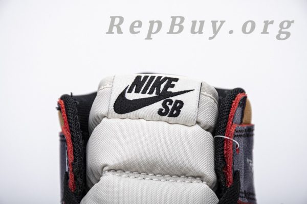 Top Version Air Jordan 1 Retro High OG Defiant SB LA to Chicago CD6578-507 - 图片 9