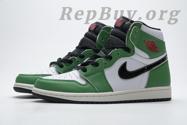 Top Version Air Jordan 1 Retro High Lucky Green (W) DB4612-300 - 图片 2