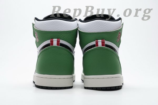 Top Version Air Jordan 1 Retro High Lucky Green (W) DB4612-300 - 图片 6