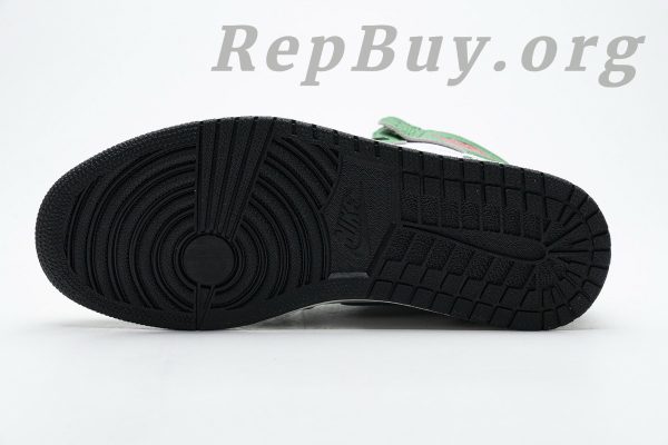 Top Version Air Jordan 1 Retro High Lucky Green (W) DB4612-300 - 图片 7