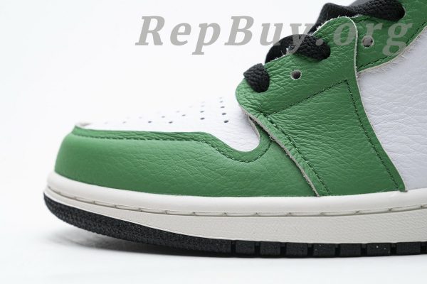 Top Version Air Jordan 1 Retro High Lucky Green (W) DB4612-300 - 图片 11