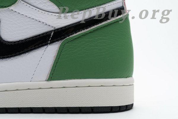 Top Version Air Jordan 1 Retro High Lucky Green (W) DB4612-300 - 图片 13