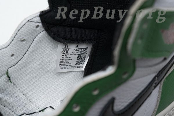Top Version Air Jordan 1 Retro High Lucky Green (W) DB4612-300 - 图片 17