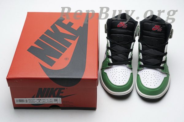 Top Version Air Jordan 1 Retro High Lucky Green (W) DB4612-300 - 图片 23