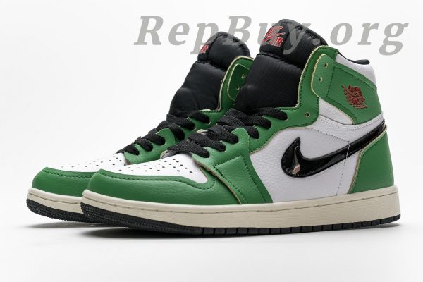 Top Version Air Jordan 1 Retro High Lucky Green DB4612-300 - 图片 2