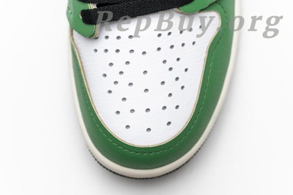Top Version Air Jordan 1 Retro High Lucky Green DB4612-300 - 图片 16