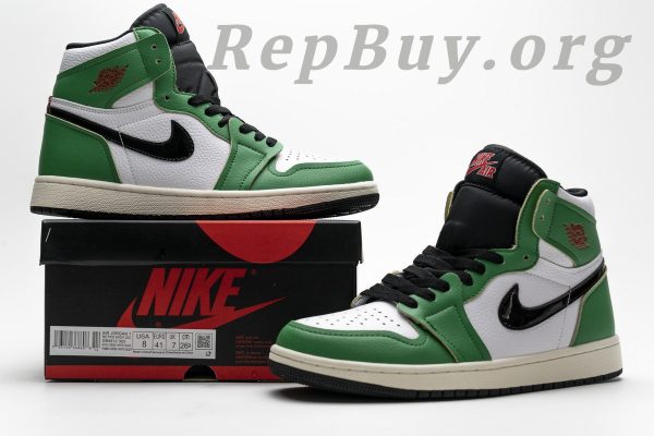 Top Version Air Jordan 1 Retro High Lucky Green DB4612-300 - 图片 23