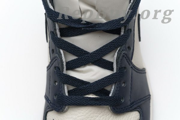 Top Version Air Jordan 1 Retro High Obsidian UNC 555088-140 - Image 6