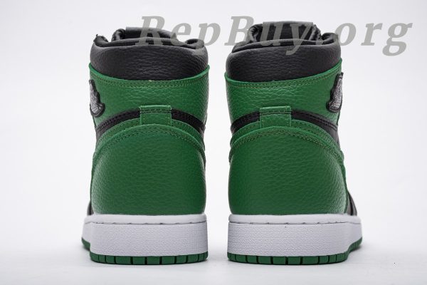 Top Version Air Jordan 1 Retro High Pine Green Black 555088-030 - 图片 6