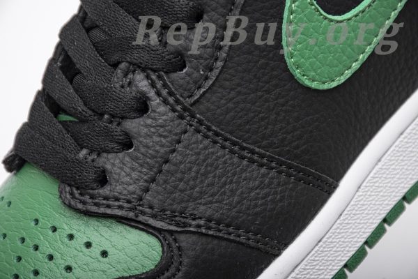Top Version Air Jordan 1 Retro High Pine Green Black 555088-030 - 图片 7