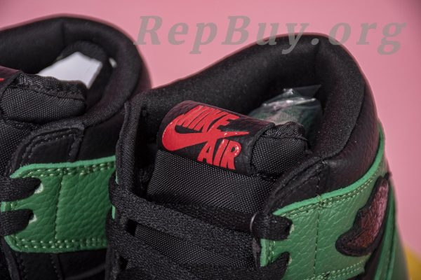 Top Version Air Jordan 1 Retro High Pine Green Black 555088-030 - 图片 9