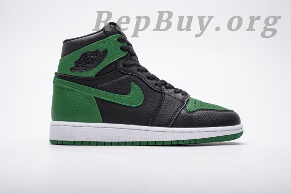Top Version Air Jordan 1 Retro High Pine Green Black 555088-030 - 图片 8