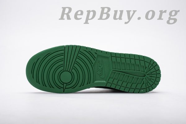 Top Version Air Jordan 1 Retro High Pine Green Black 555088-030 - 图片 14