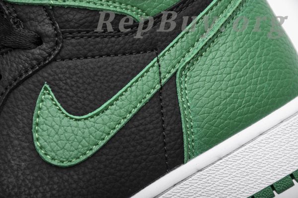 Top Version Air Jordan 1 Retro High Pine Green Black 555088-030 - 图片 10