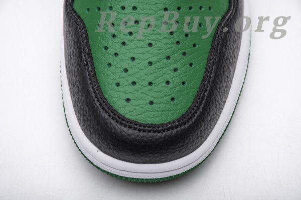 Top Version Air Jordan 1 Retro High Pine Green Black 555088-030 - 图片 16
