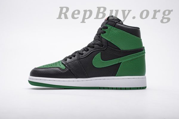 Top Version Air Jordan 1 Retro High Pine Green Black 555088-030 - 图片 21