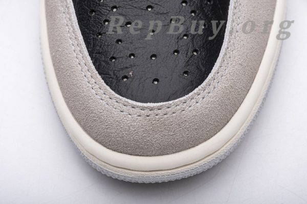 Top Version Air Jordan 1 Retro High Neutral Grey Hyper Crimson 555088-018 - Image 7