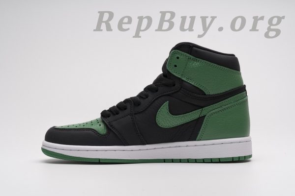 Top Version Air Jordan Jordan 1 Retro High Pine Green Black 555088-030 - Image 7