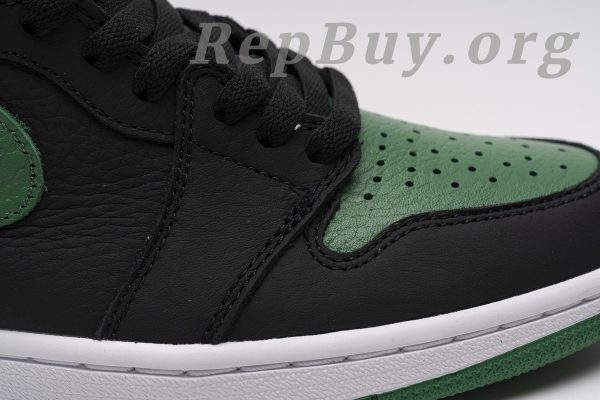 Top Version Air Jordan Jordan 1 Retro High Pine Green Black 555088-030 - Image 14