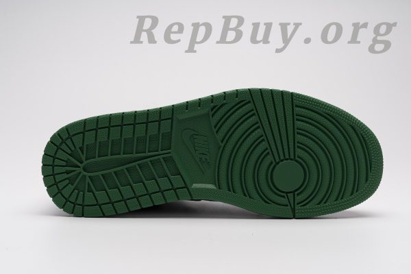 Top Version Air Jordan Jordan 1 Retro High Pine Green Black 555088-030 - Image 20
