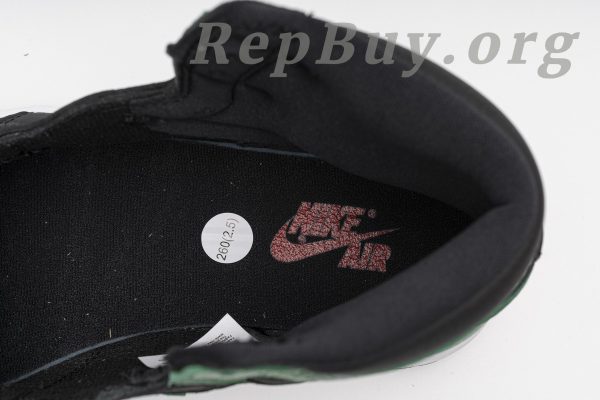 Top Version Air Jordan Jordan 1 Retro High Pine Green Black 555088-030 - Image 18