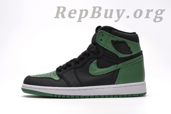 Top Version Air Jordan Jordan 1 Retro High Pine Green Black 555088-030