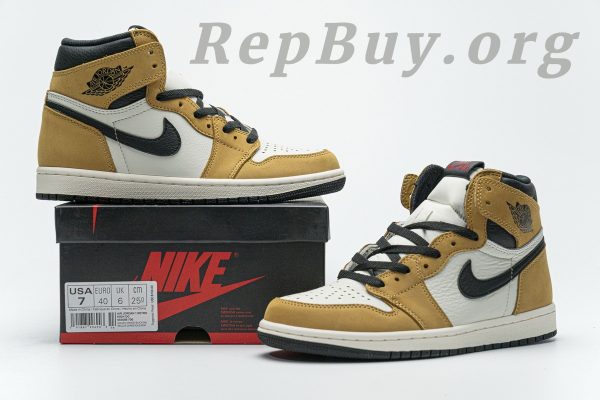 Top Version Air Jordan 1 Retro High Rookie of the Year 555088-700 - Image 25