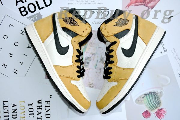 Top Version Air Jordan 1 Retro High Rookie of the Year 555088-700 - Image 16