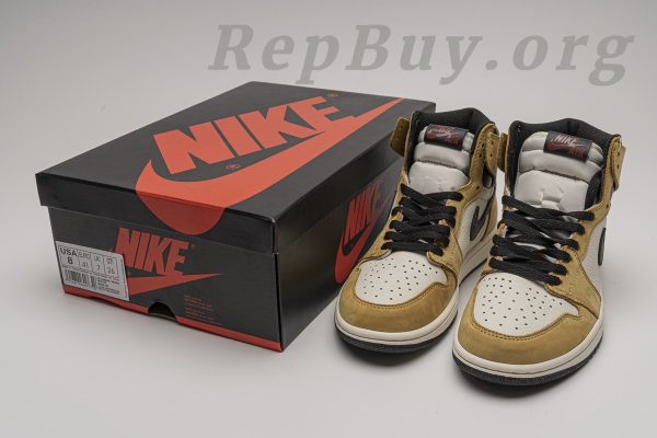 Top Version Air Jordan 1 Retro High Rookie of the Year 555088-700 - Image 21