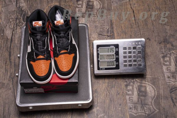 Top Version Air Jordan 1 Retro Shattered Backboard 555088-005 - 图片 23